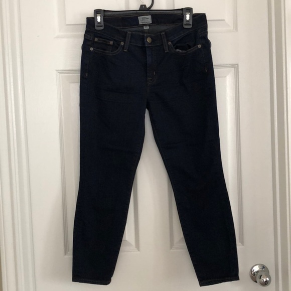 JCrew Toothpick Denim Jeans size 28P - Picture 1 of 4